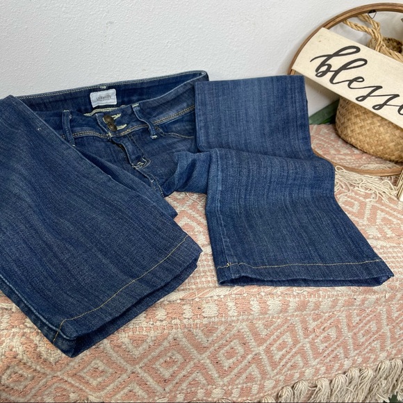 Hudson Eden Beth Baby Bootcut Jeans Size 27 STYLE W17600S Flap Pockets Y2K - Picture 15 of 15